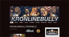 Desktop Screenshot of kronlinebully.com