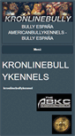 Mobile Screenshot of kronlinebully.com